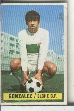 Cromos Ediciones Este: Liga 74-75: Gonzalez del Elche C.F.