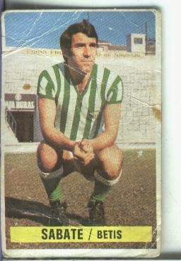 Cromos Ediciones Este: Liga 74-75: Sabates del Betis