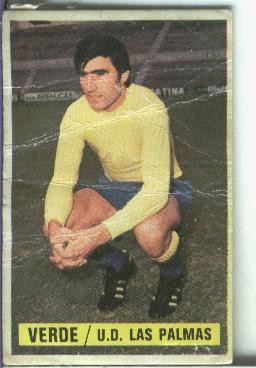 Cromos Ediciones Este: Liga 74-75: Verde de la U:D.Las Palmas