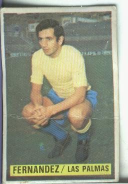 Cromos Ediciones Este: Liga 74-75: Fernandez de la U:D.Las Palmas