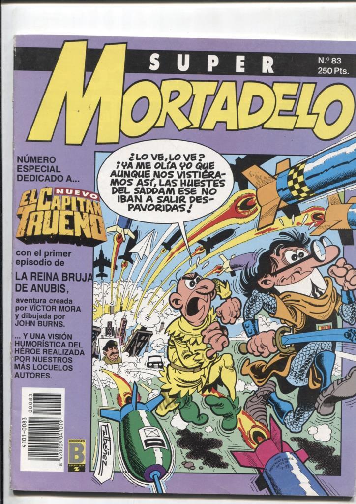 Ediciones B: Super Mortadelo numero 083: El Capitan Trueno