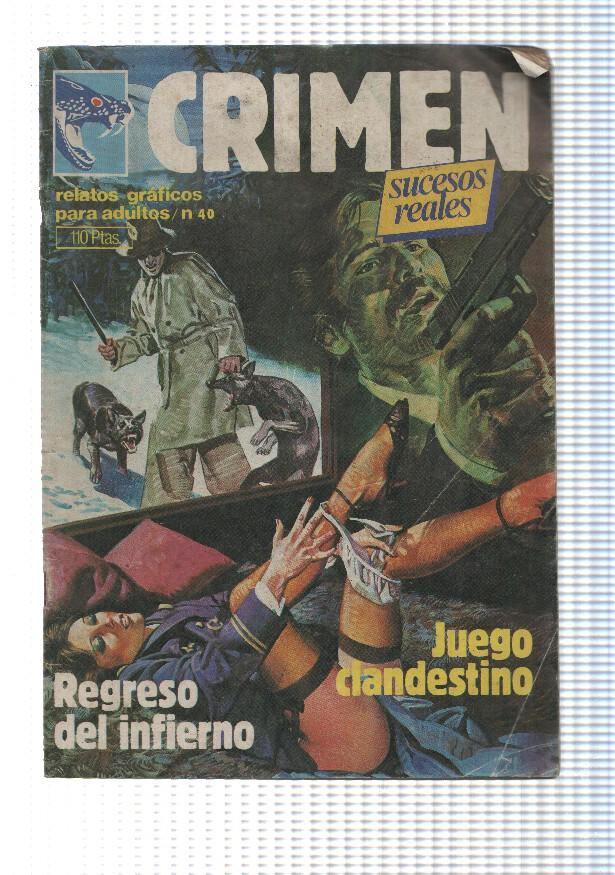 Crimen de Ediciones Zinco numero 040: (numerado 1 en interior)