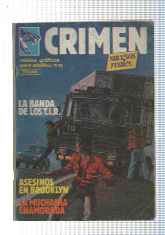 Crimen de Ediciones Zinco numero 025: (numerado 1 en interior)