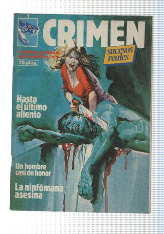 Crimen de Ediciones Zinco numero 002: La ninfomana asesina