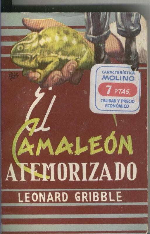 El camaleon atemorizado