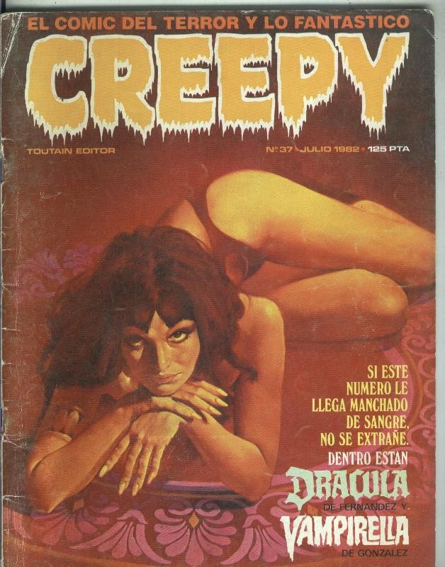 Creepy numero 37: Vampirella + Dracula