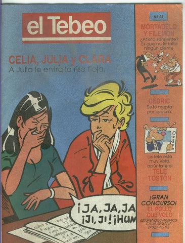 El Tebeo edicion 1991 numero 081