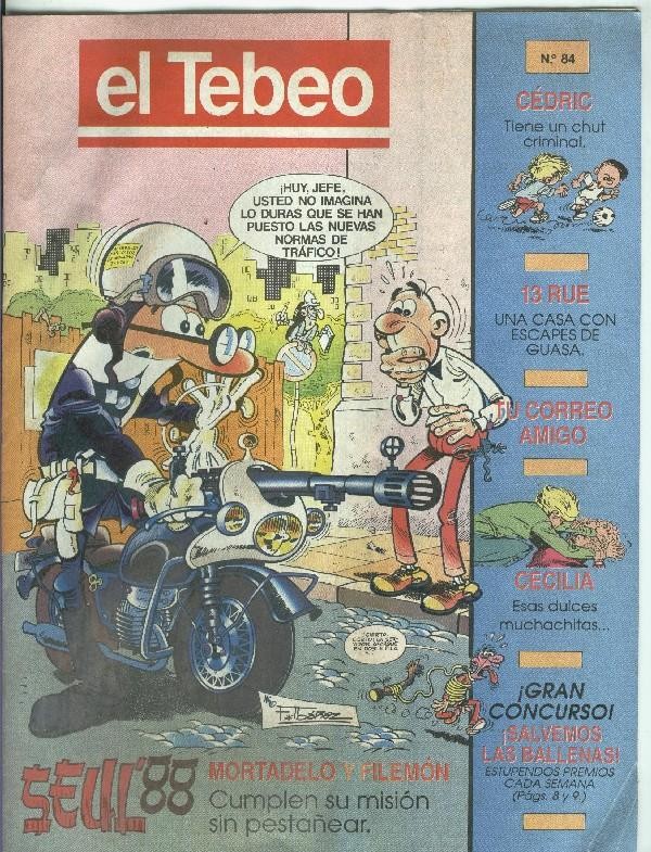 El Tebeo edicion 1991 numero 084
