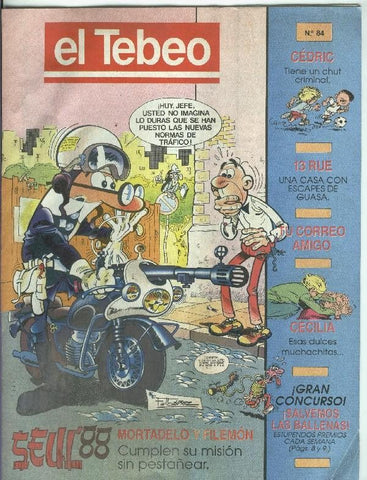 El Tebeo edicion 1991 numero 084