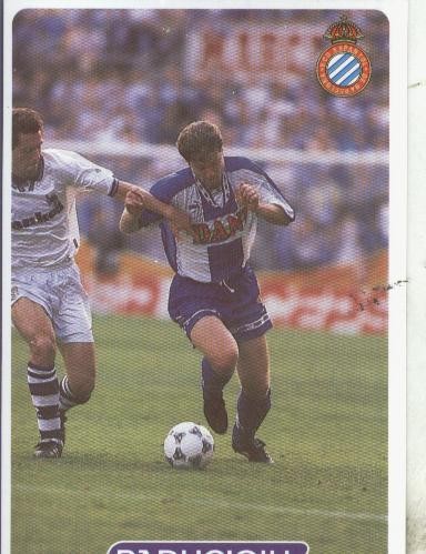 Cromos: Super Futbol liga 96: R.C.D.Espanyol: Raducioiu