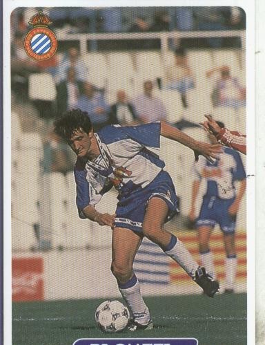 Cromos: Super Futbol liga 96: R.C.D.Espanyol: Pacheta