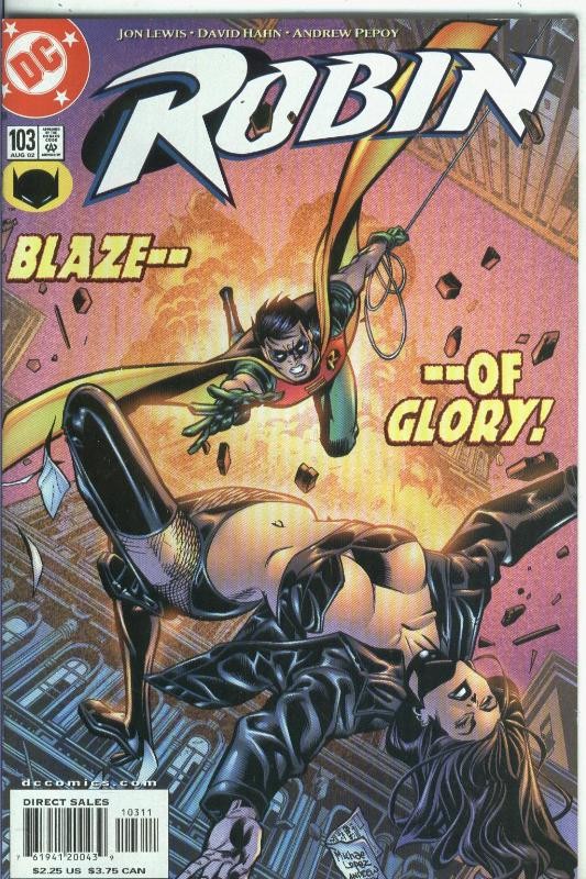 Robin numero 103: Blaze of Glory