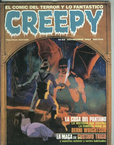 Creepy numero 53: la cosa del pantano