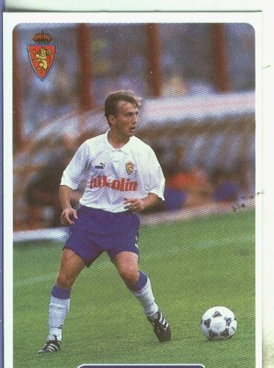 Cromos: Super Futbol liga 96: R.Zaragoza C.D: Belsue