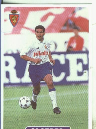 Cromos: Super Futbol liga 96: R.Zaragoza C.D: Caceres