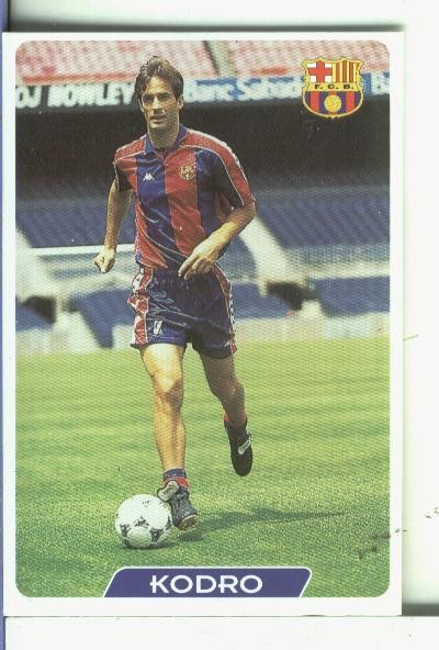 Cromos: Super Futbol liga 96: F.C.Barcelona: Kodro