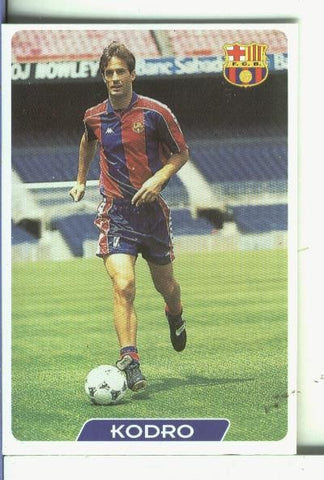 Cromos: Super Futbol liga 96: F.C.Barcelona: Kodro