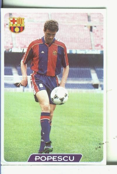 Cromos: Super Futbol liga 96: F.C.Barcelona: Popescu