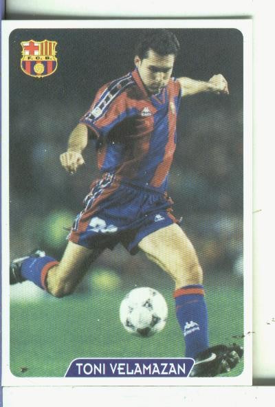 Cromos: Super Futbol liga 96: F.C.Barcelona: Toni Velamazan