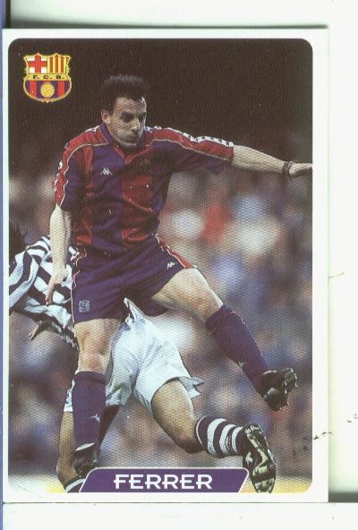 Cromos: Super Futbol liga 96: F.C.Barcelona: Ferrer