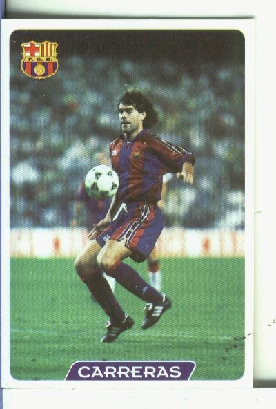 Cromos: Super Futbol liga 96: F.C.Barcelona: Carreras