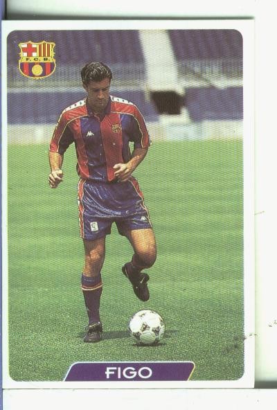 Cromos: Super Futbol liga 96: F.C.Barcelona: Figo