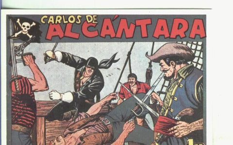 Postal-Ficha: Carlos de Alcantara