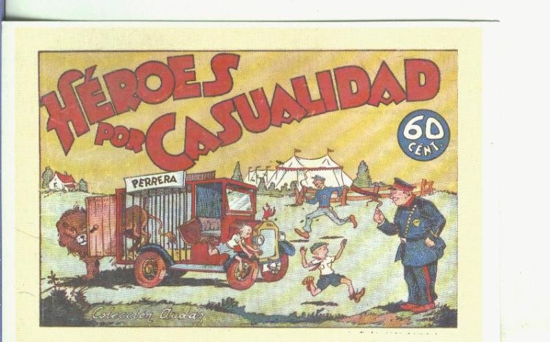 Postal-Ficha: Pepin y Rufo