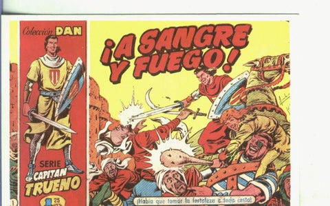 Postal-Ficha: El Capitan Trueno