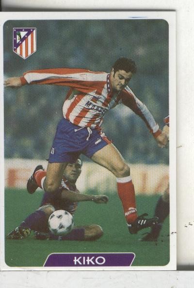 Cromos: Super Futbol liga 96: At.Madrid: Kiko