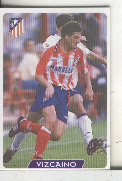Cromos: Super Futbol liga 96: At.Madrid: Vizcaino