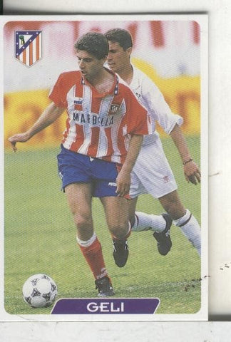 Cromos: Super Futbol liga 96: At.Madrid: Geli