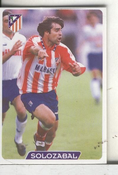 Cromos: Super Futbol liga 96: At.Madrid: Solozabal