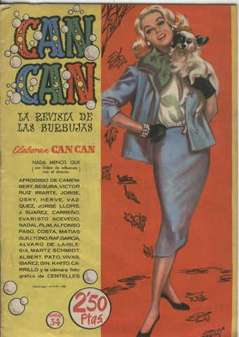 Can Can numero 034: trasera foto de Van Doren