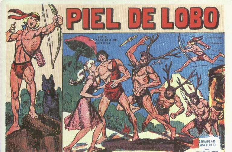Postal-Ficha: Piel de Lobo