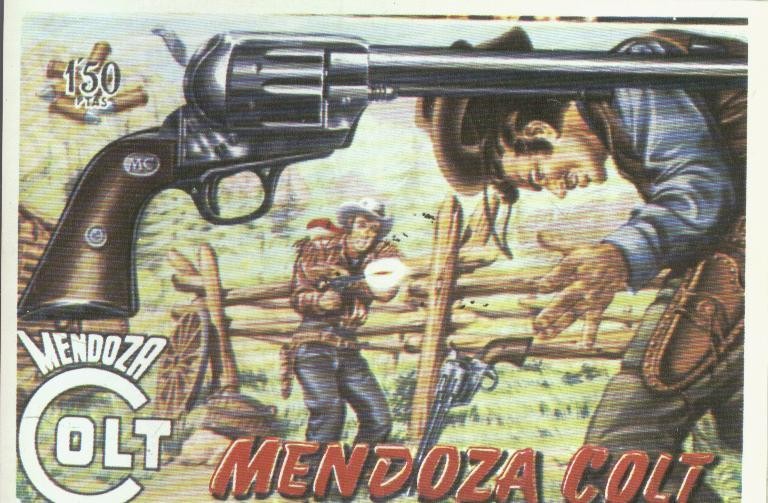 Postal-Ficha: Mendoza Colt