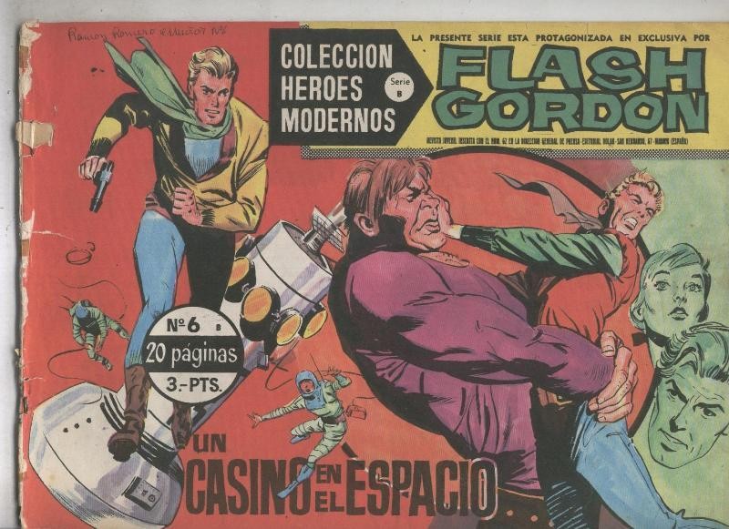 Heroes Modernos Flash Gordon serie B numero 06: un casino en el espacio