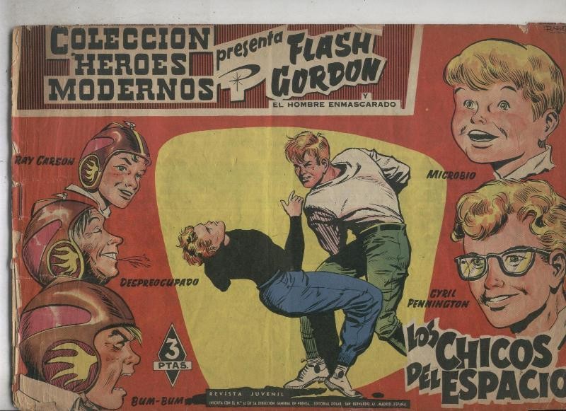 Flash Gordon-Heroes Modernos edicion 1958 numero 18: Los chicos del espacio