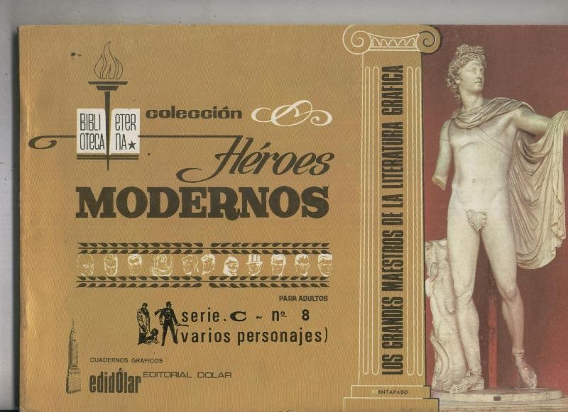 Biblioteca Eterna: Heroes Modernos,serie C album numero 08 (numerado 1 en interior)