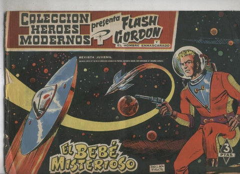 Flash Gordon-Heroes Modernos edicion 1958 numero 21: El bebe misterioso