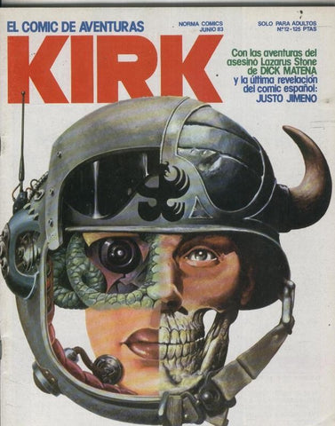 El comic de aventuras Kirk numero 12