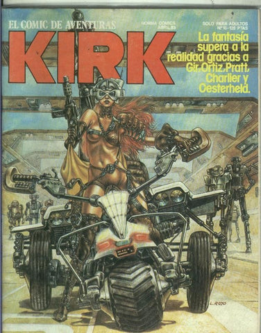 El comic de aventuras Kirk numero 10
