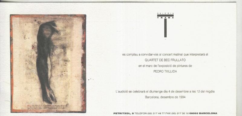 Concert: Quartet de Bec Frullato