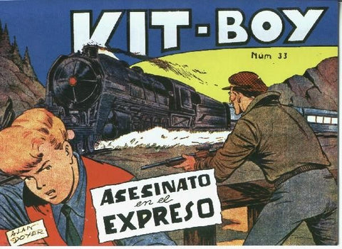 Facsimil: Kit Boy 2a serie, numero 33: Asesinato en el expreso