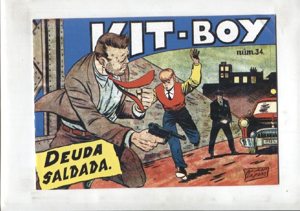 Facsimil: Kit Boy 2a serie, numero 34: Deuda saldada