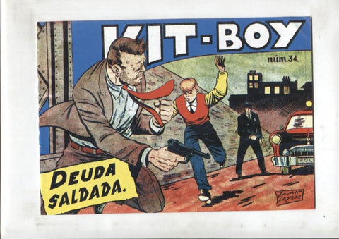 Facsimil: Kit Boy 2a serie, numero 34: Deuda saldada