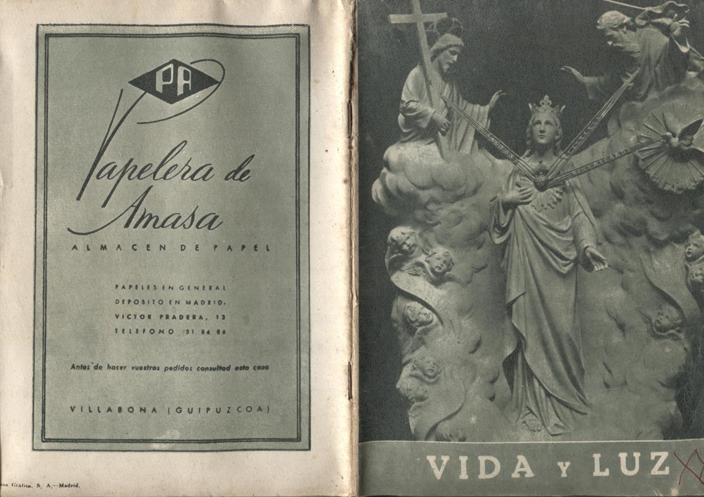 Vida y Luz numero 117: El cisne alpino, Eduardo Marcos de Celis