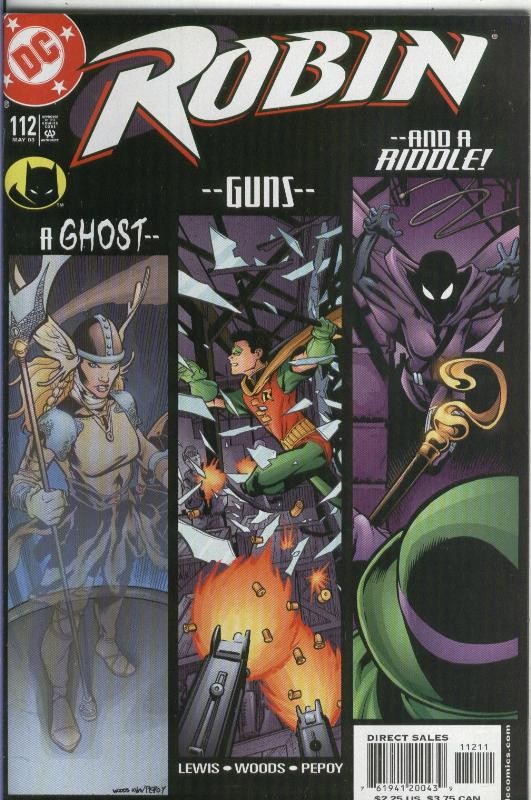 Robin numero 112: A Ghost, Guns and Riddle