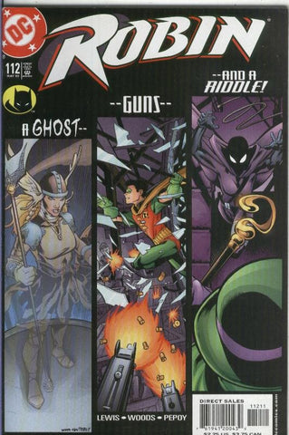 Robin numero 112: A Ghost, Guns and Riddle