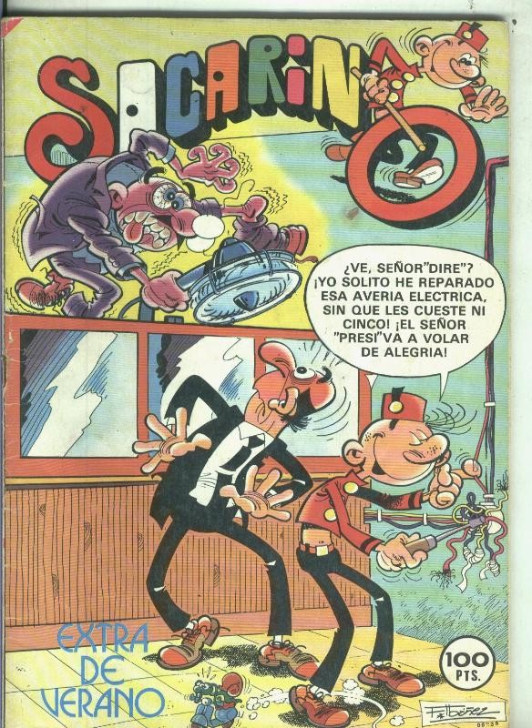Sacarino extra verano 1982